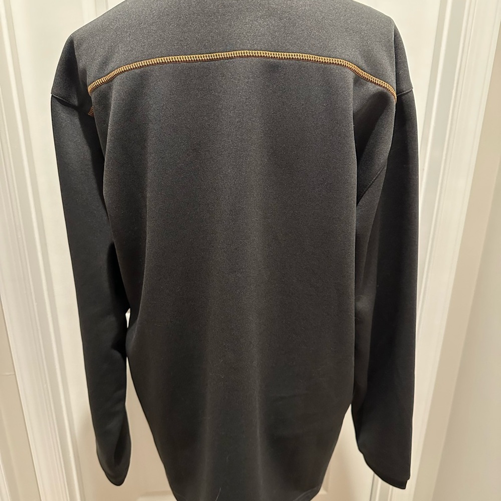 Pebble Beach Black Performance Pullover Mens Quar… - image 2